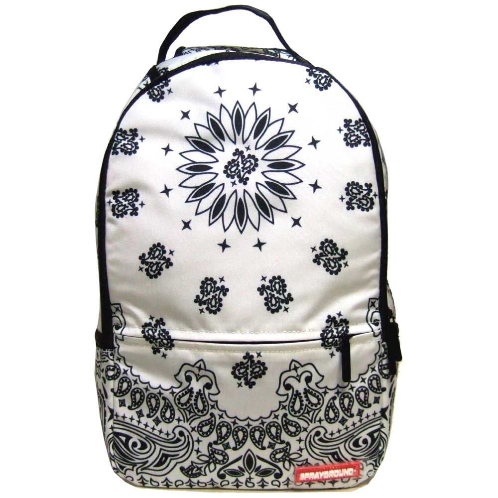 Sprayground/スプレーグラウンド バックパック White Bandana Backpack