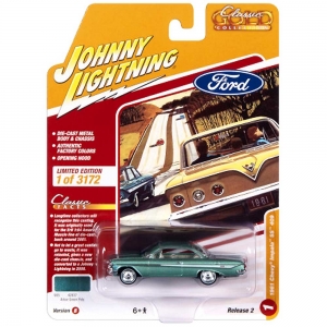 Johnny Lightning / ジョニーライトニング ClassicGOLD 1/64 ミニカー ローライダー インパラ 1961 Chevy  Impala (グリーン)